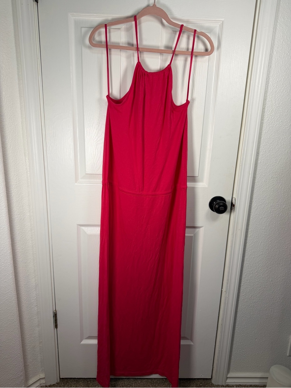 Women's Hot Pink Maxi Slip Dress - Victorias Secret